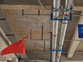 梁子湖管廊支架的安装方法